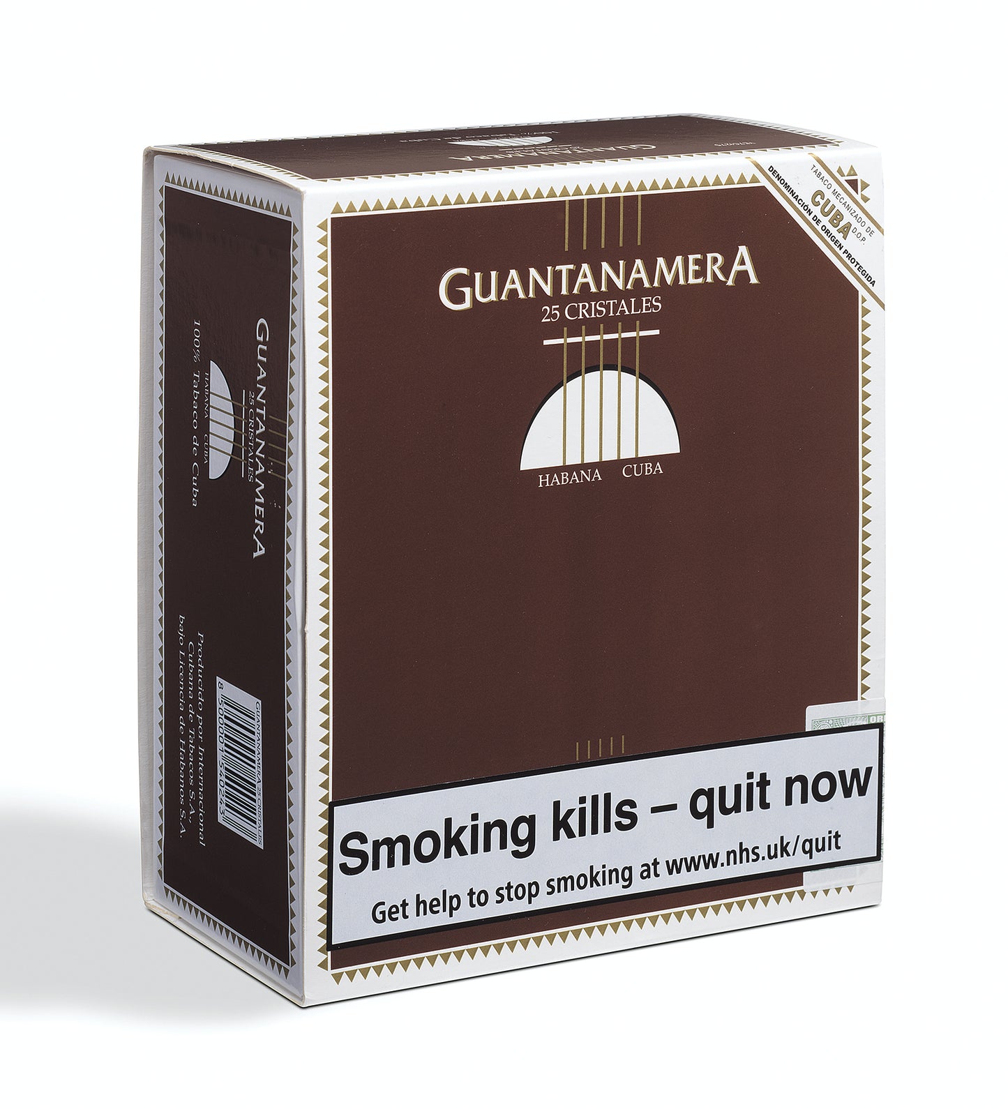 Guantanamera Cristales (Individual clear tubes)