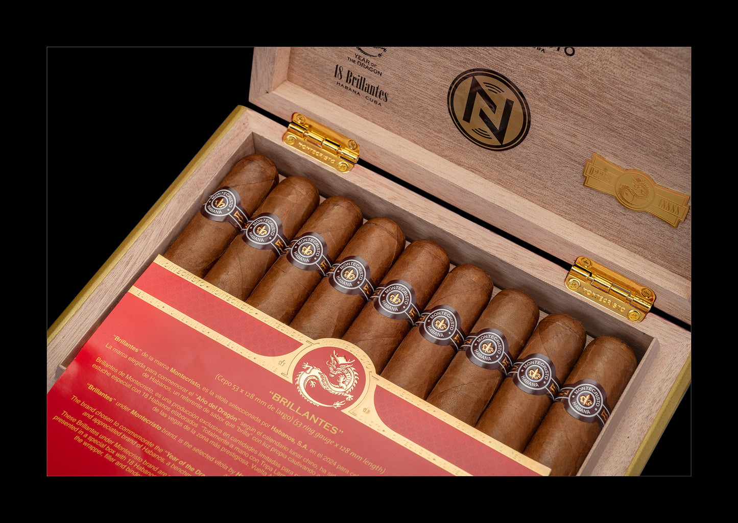 MONTECRISTO BRILLANTES YEAR OF THE DRAGON / (IN STORE COLLECT & PAY ONLY)